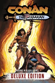 CONAN THE BARBARIAN HC BOUND IN BLACKSTONE ED Thumbnail