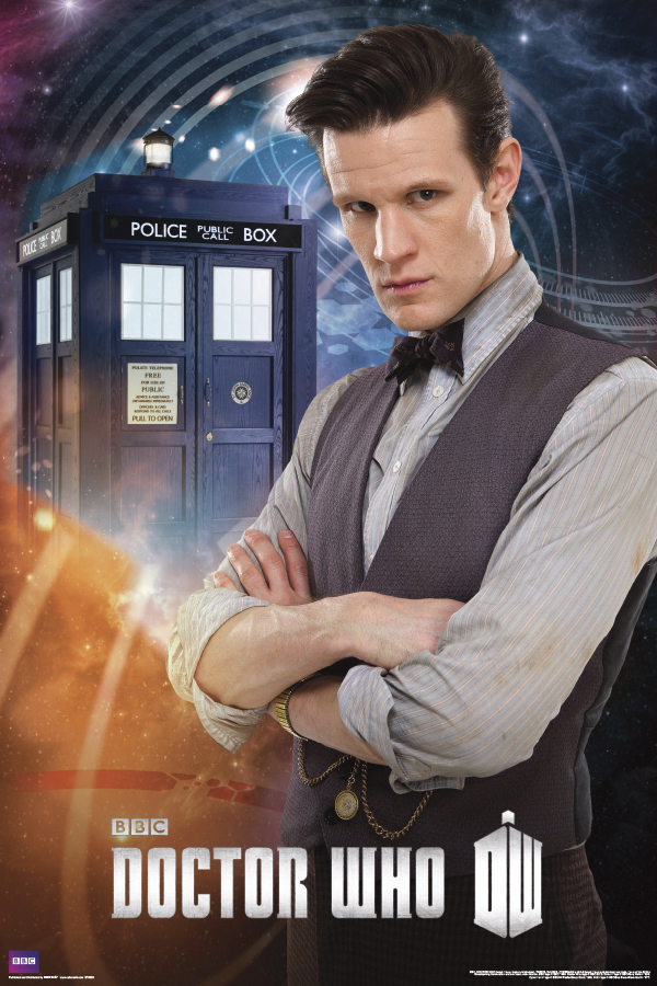 PREVIEWSworld - DOCTOR WHO MATT SMITH & TARDIS ROLLED POSTER (C: 1-1-1)