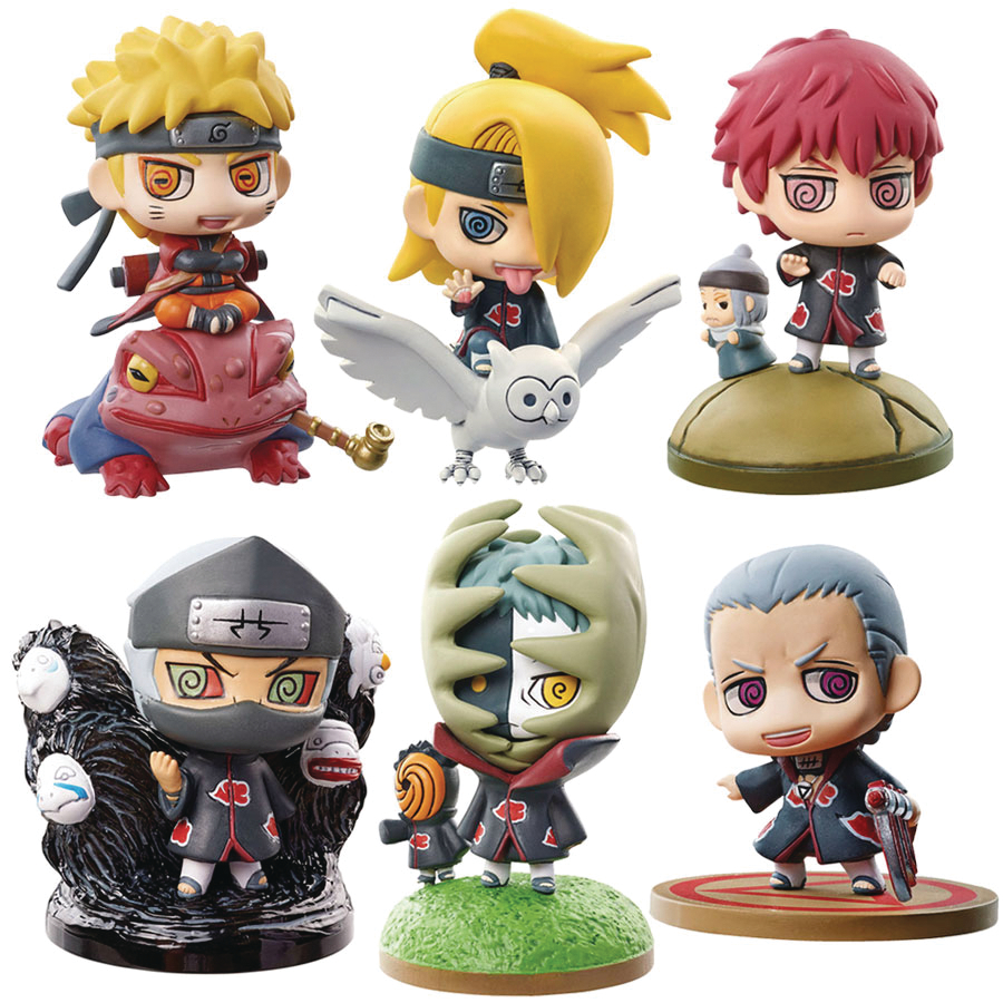 PREVIEWSworld - NARUTO AKATSUKI PT 1 PETIT CHARA LAND 