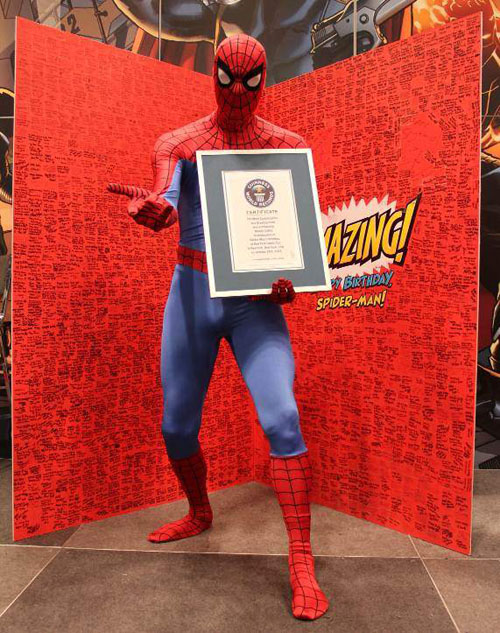 Superhero Timeline  Guinness World Records