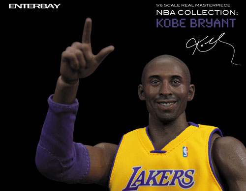 ENTERBAY Relaunches Kobe Bryant Real Masterpiece Series