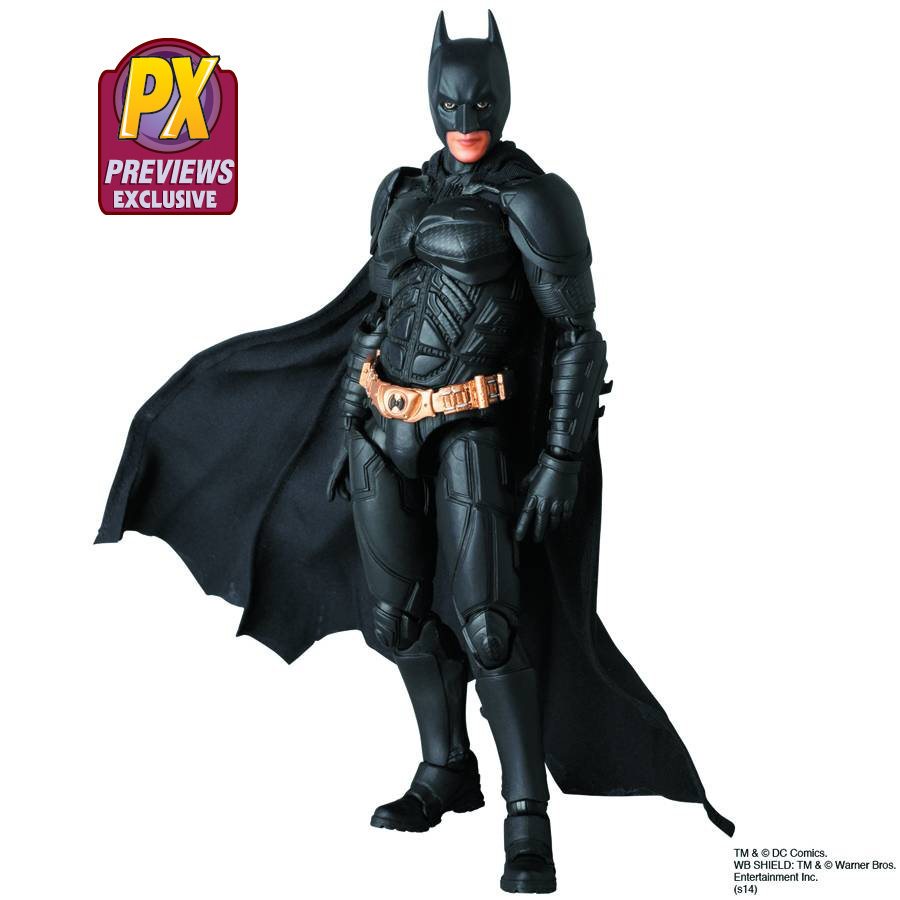 PREVIEWS Exclusive Dark Knight Batman and Batpod MAFEX From
