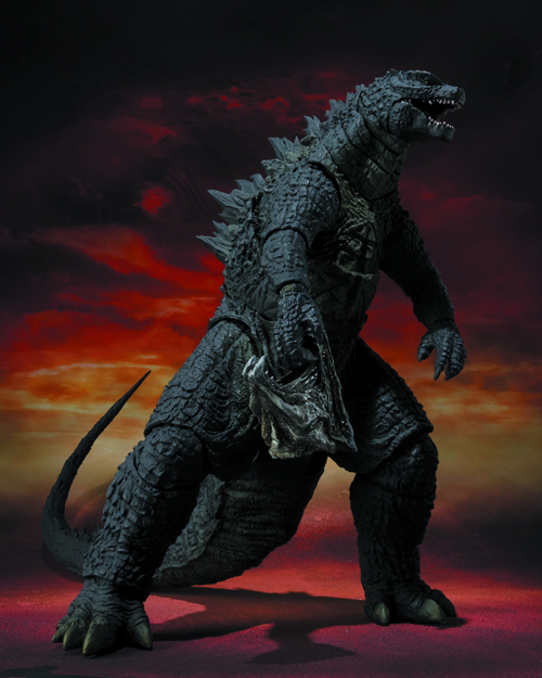 sh monsterarts spitfire godzilla