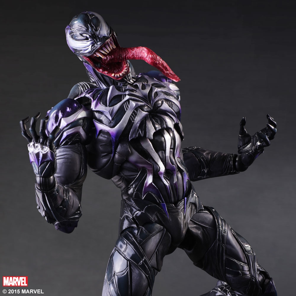 venom marvel legends poses