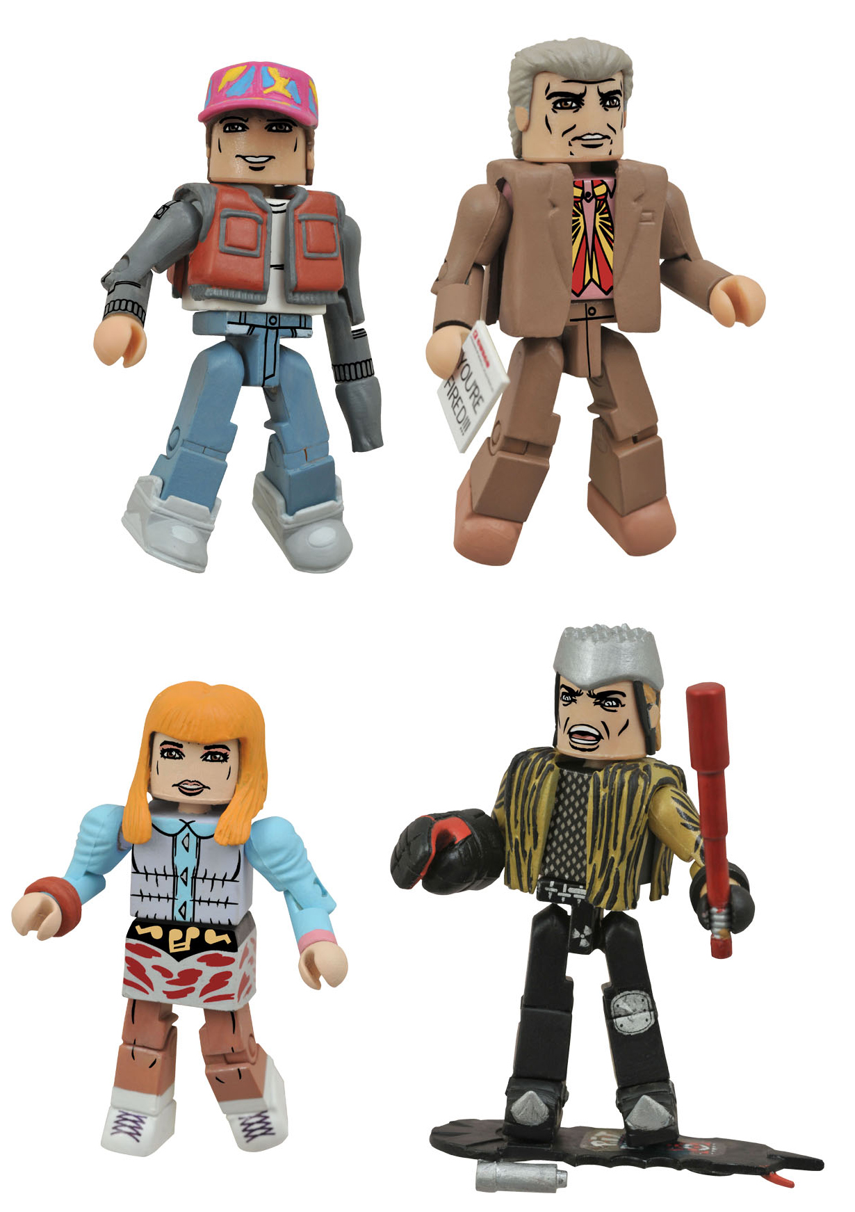 Back To The Future Minimates Are Back From Diamond Select Toys