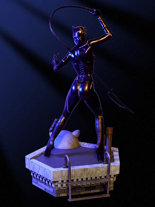 catwoman maquette by tweeterhead