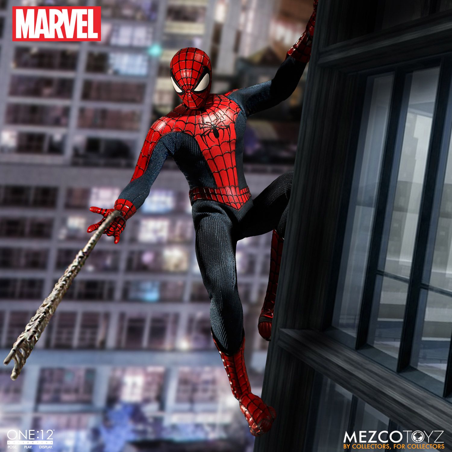 mezco toys spiderman