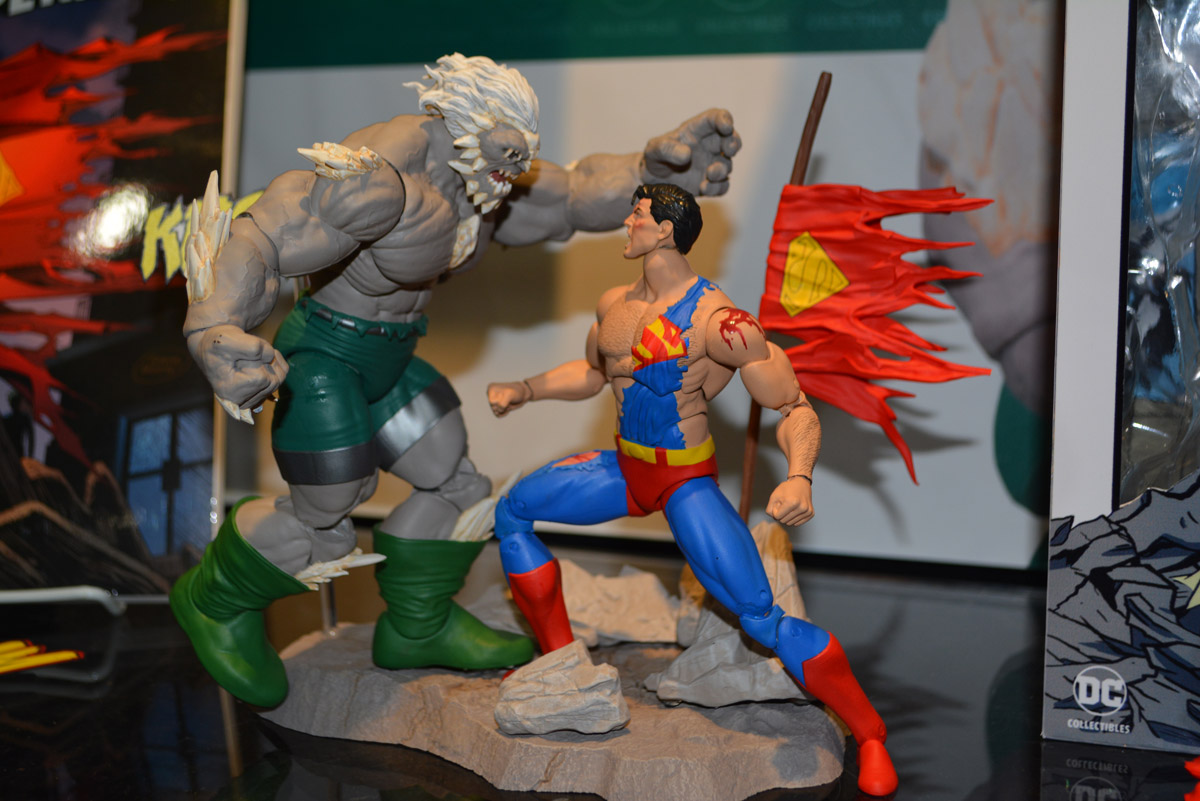 death of superman action figures