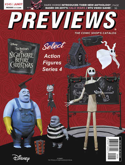 Back Cover -- Diamond Select Toys' Nightmare Before Christmas Select Action Figures