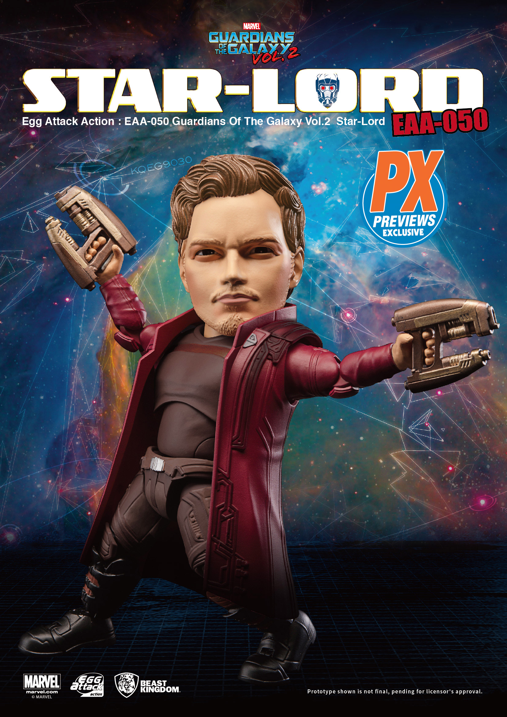 Star-Lord Egg Attack Action Figure Is A PREVIEWS Exclusive 