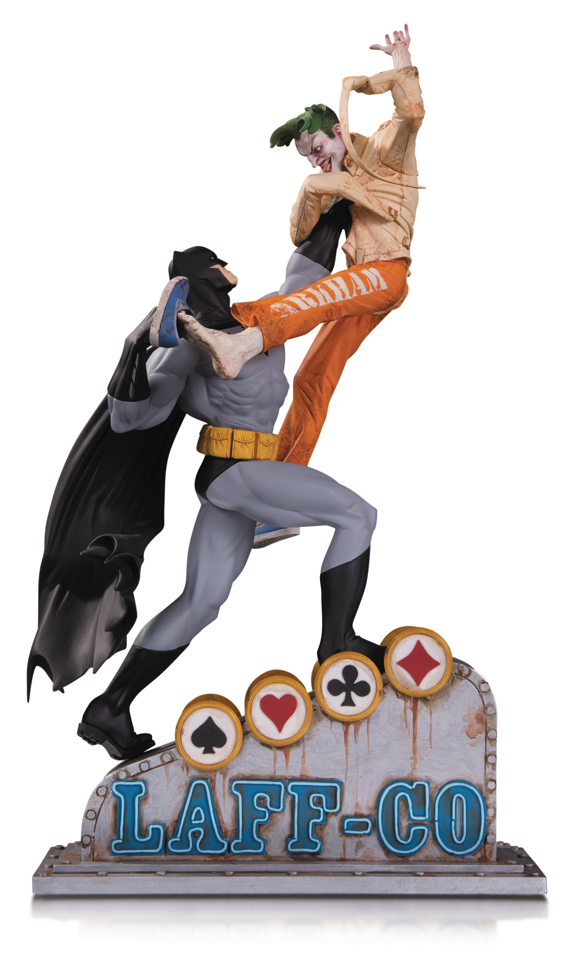 Batman Battles Joker in DC Collectibles Statue - Previews World