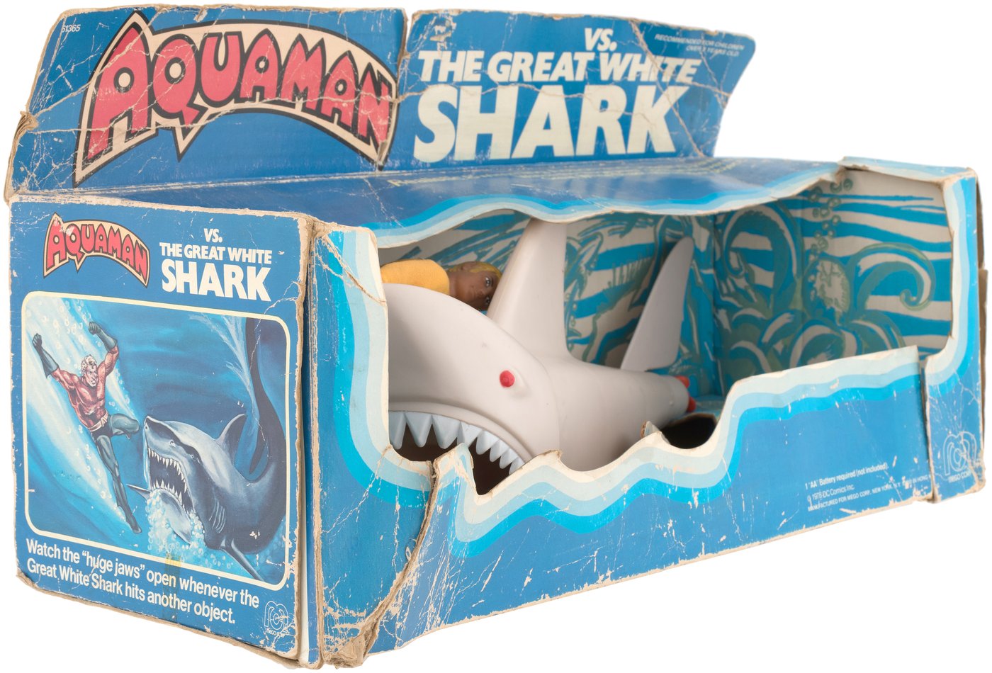 aquaman and shark toy