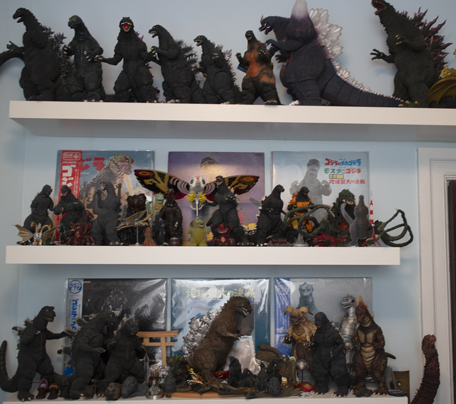 Godzilla store figure collection