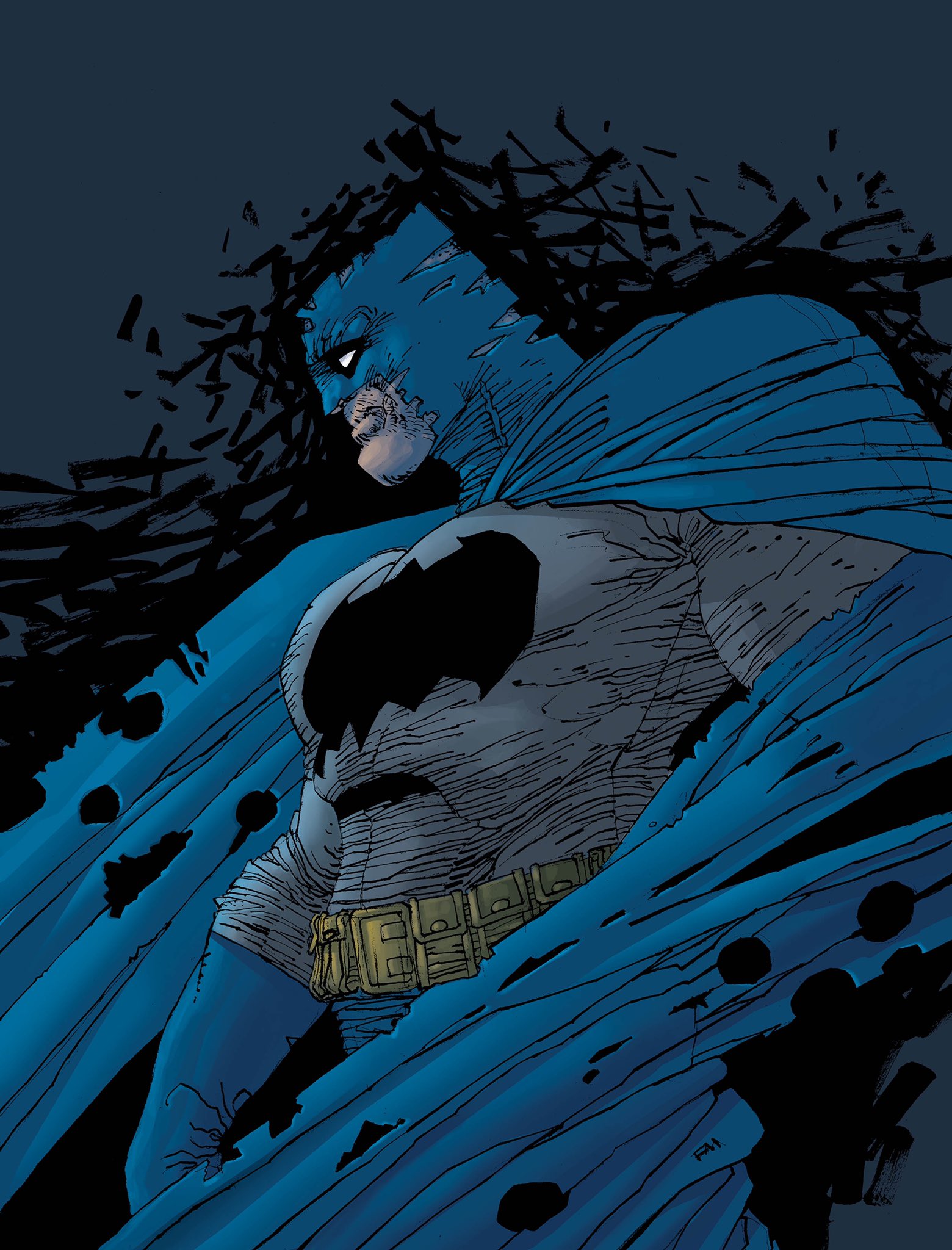 batman frank miller logo