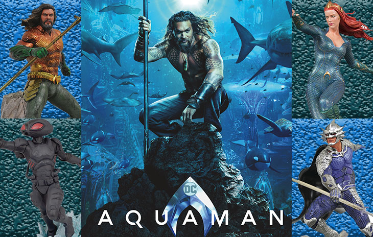 Aquaman Swims Into the Hot Toys 1/6 Scale Figure Line