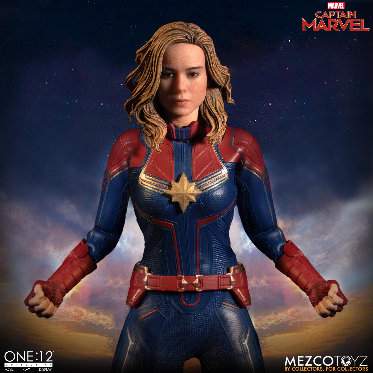 Mezco's One 12 Collective Captain Marvel Action Figure