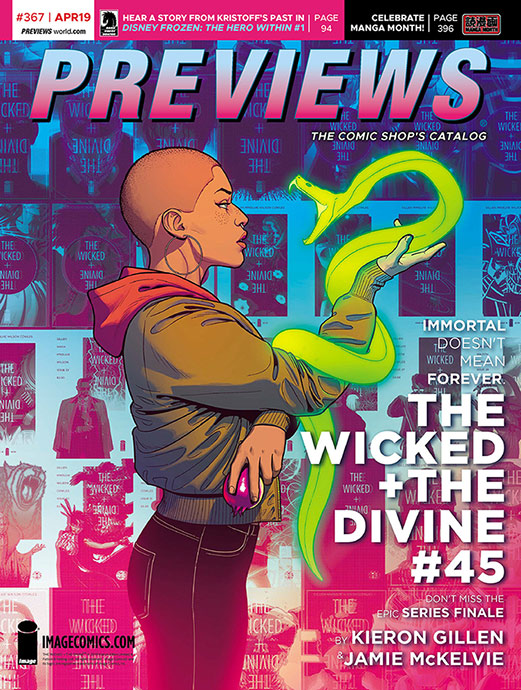 Front Cover -- Image Comics' The Wicked + The Divine #45