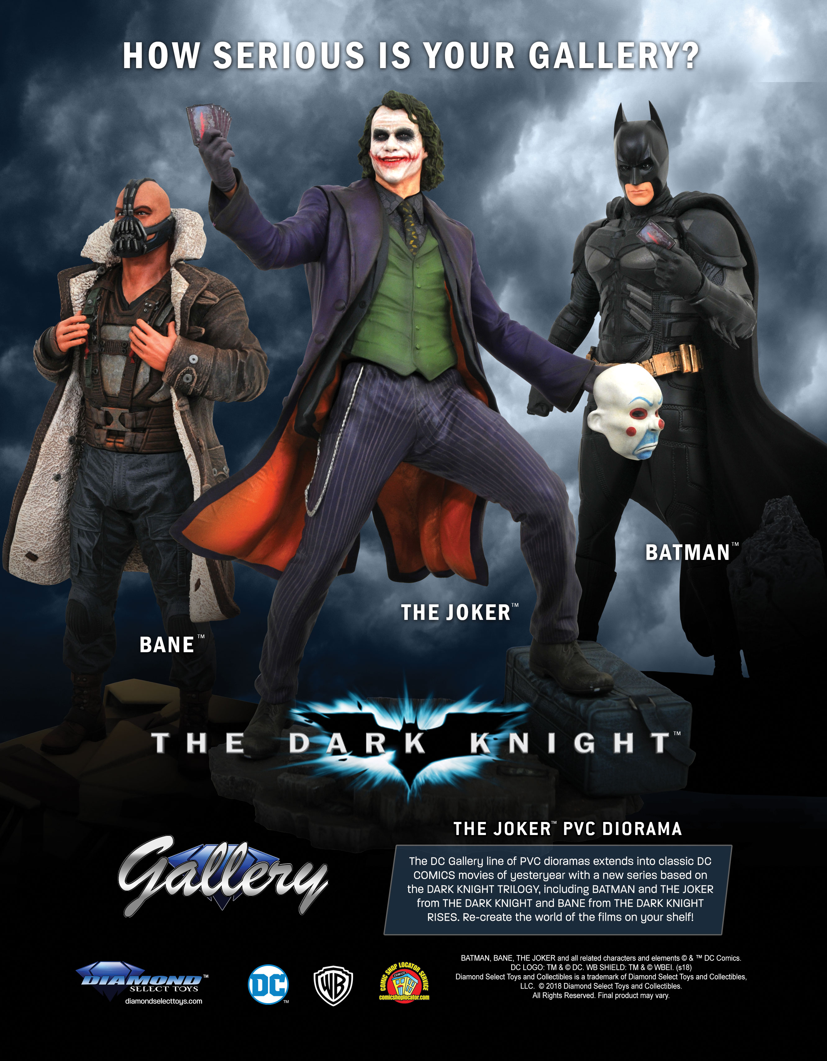 Joker and Bane Round Out Trio of 