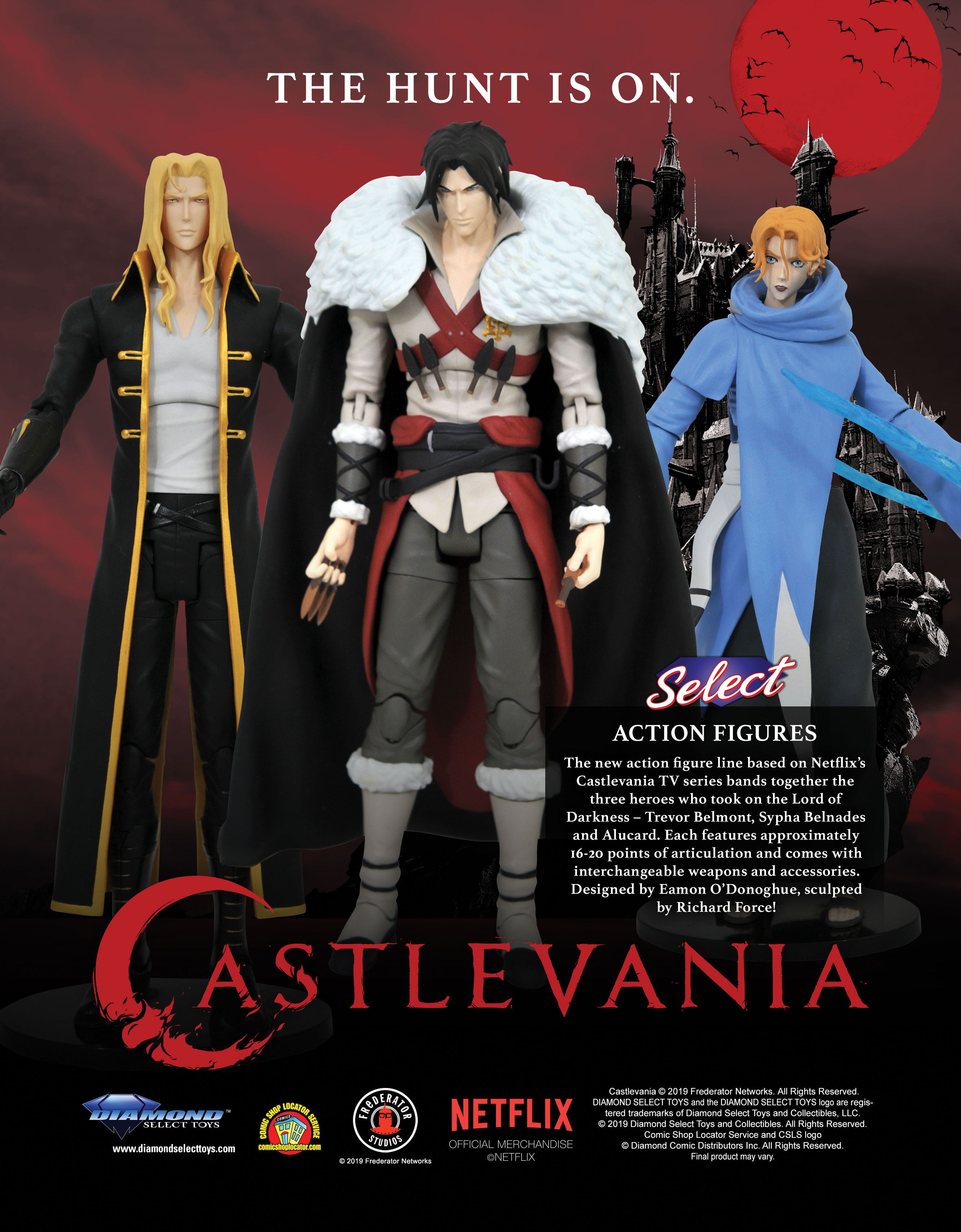 Diamond Select Toys Debuts Castlevania Select Action Figures