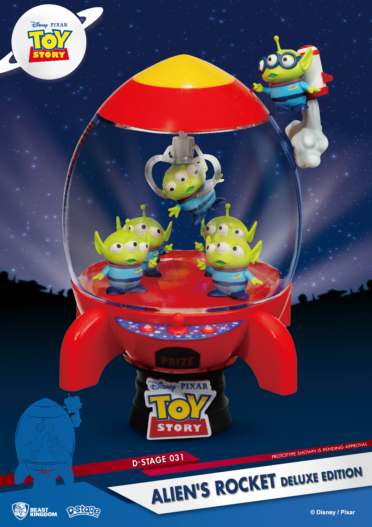 Toy Story Movie Alien Claw Machine Disney Story Pizza Planet Alien ...