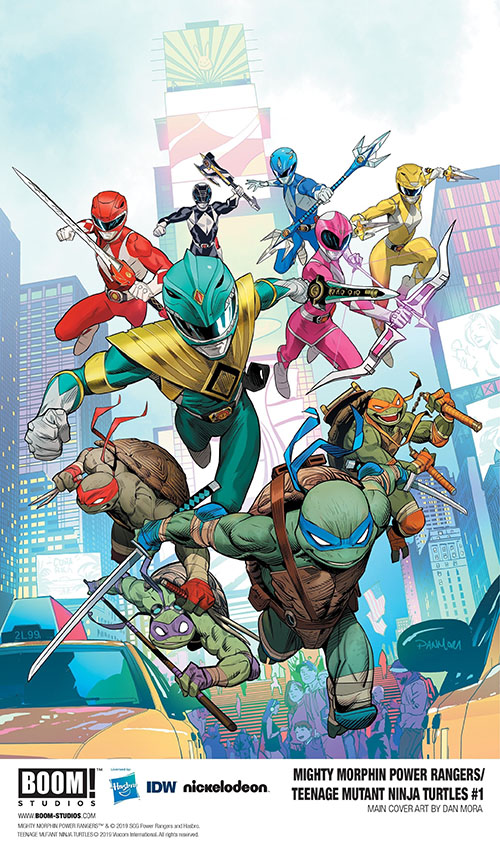 Goñi Montes Draws the Mighty Morphin Power Rangers for BOOM