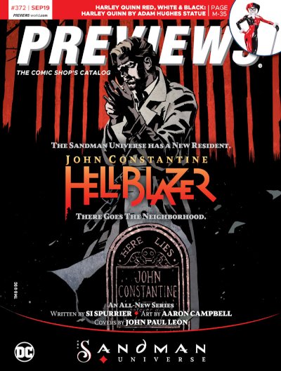 Front Cover -- DC Comics' John Constantine, Hellblazer #1