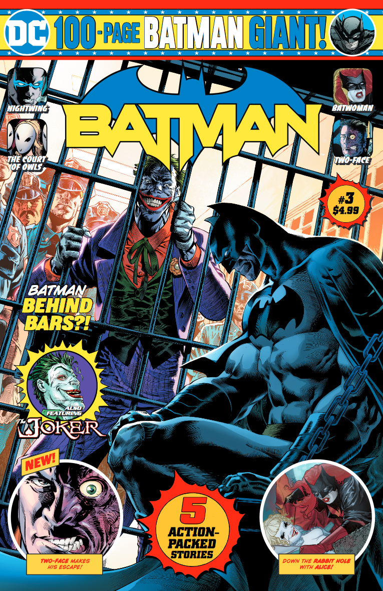Dc Reveals Contents Cover For Batman Giant 3 Previews World