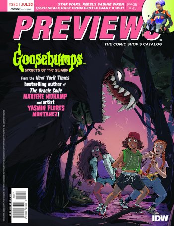 IDW Publishing -- Goosebumps: Secrets of the Swamp #1