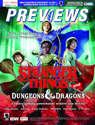 Dark Horse Comics -- Stranger Things and Dungeons & Dragons