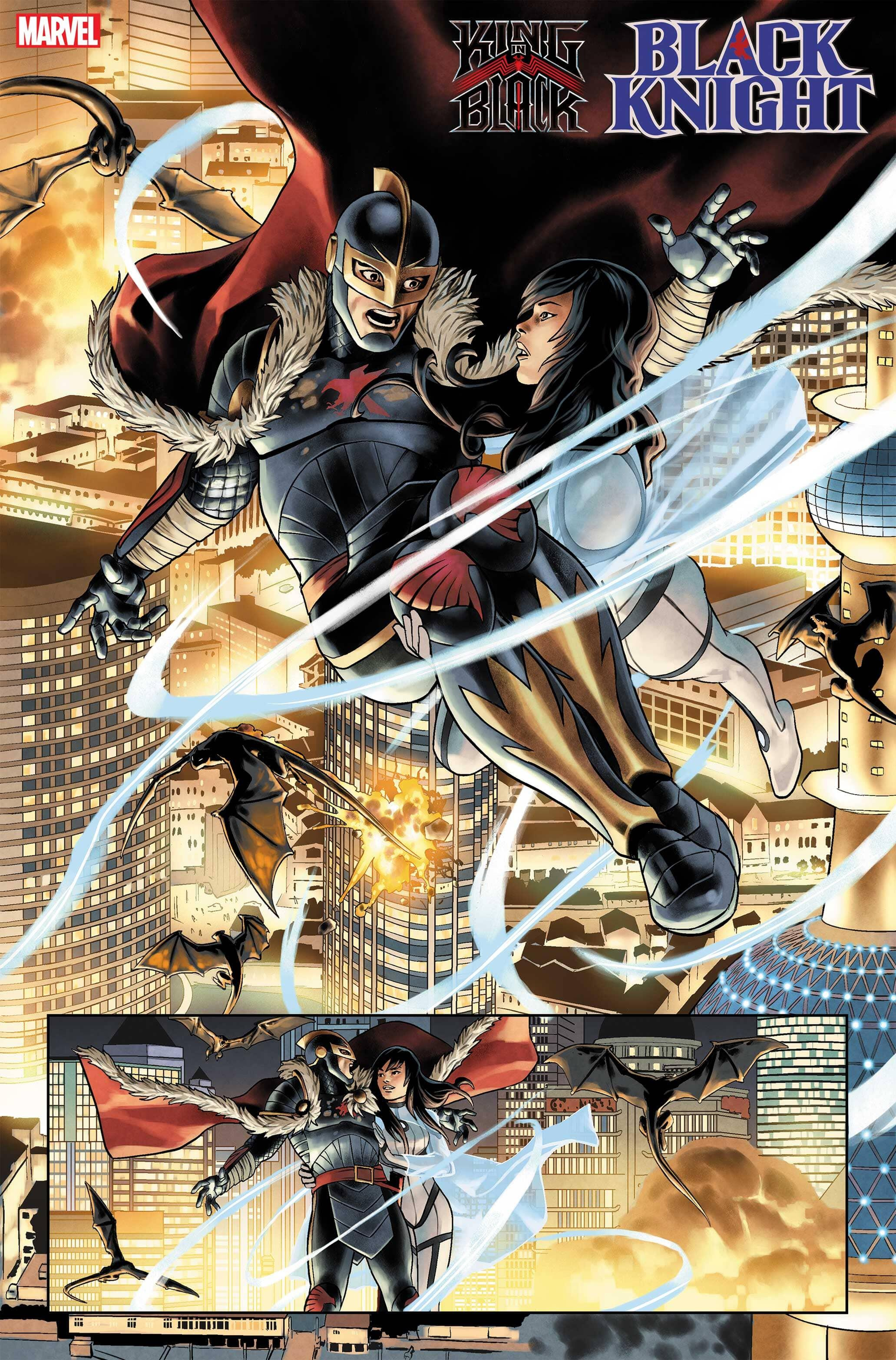 Marvel's Black Knight Takes up His Sword Against the King