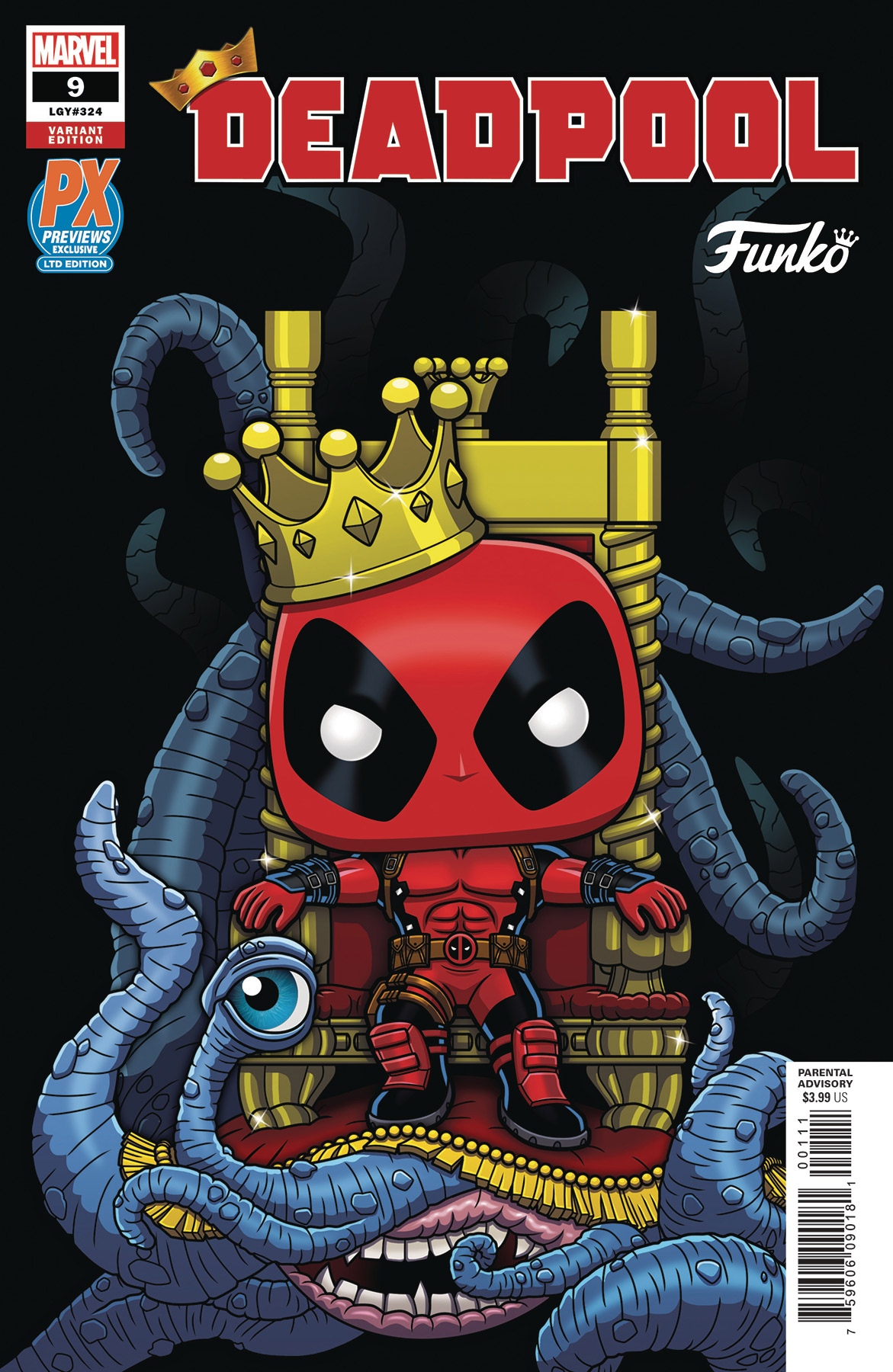 Deadpool funko pop #145 Marvel PX Previews Exclusive