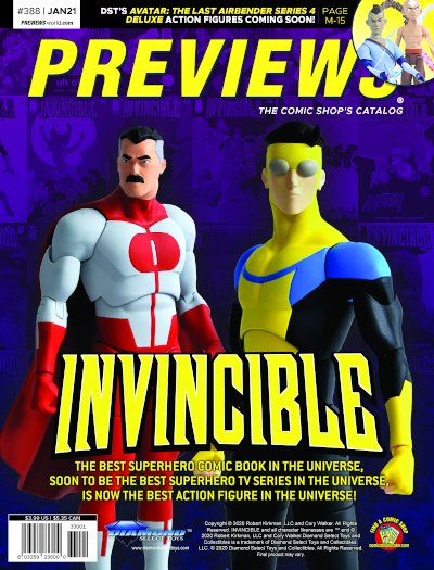 Diamond Select Toys -- Invincible Deluxe Action Figures