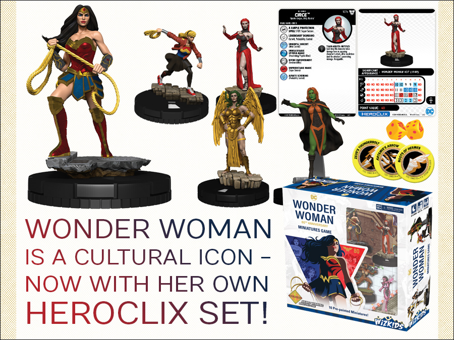 heroclix wonder woman set