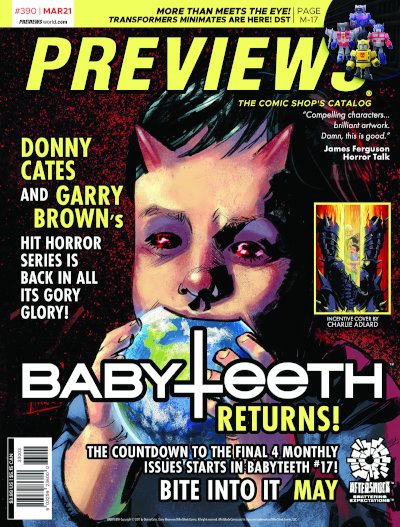 Back Cover -- Aftershock Comics' Babyteeth #17