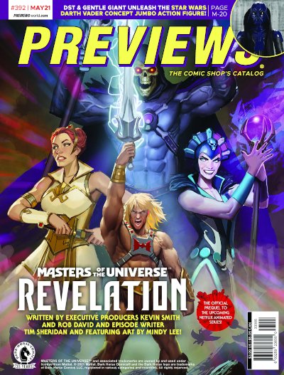 Back Cover -- Dark Horse Comics' Masters of the Universe: Revelation