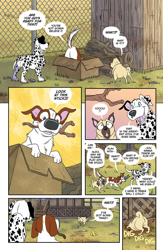Stray Dogs Dog Days Page 1