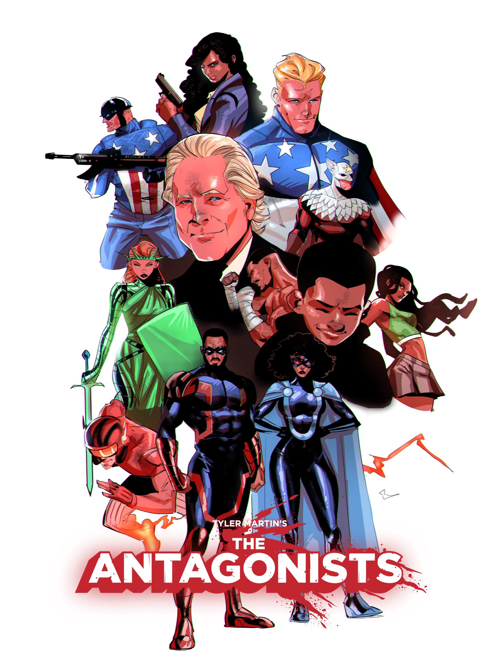 The Antagonists by Godhood Comics