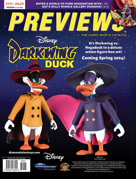 Back Cover - Diamond Select Toys Darkwing Duck Figure Set