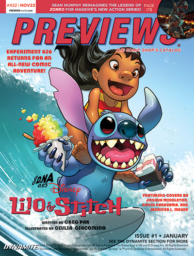 Front Cover - Dynamite Entertainment, Lilo & Stitch #1