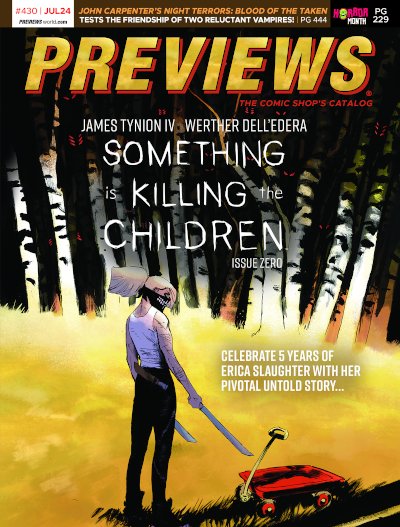 Front Cover - BOOM Studios, Something Is Killing the Children