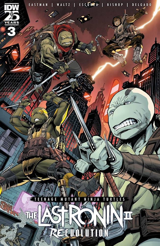 TMNT THE LAST RONIN II RE EVOLUTION #3 CVR A ESCORZAS (MR)