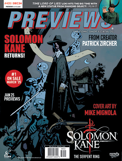 Front Cover - Titan Comics, Solomon Kane