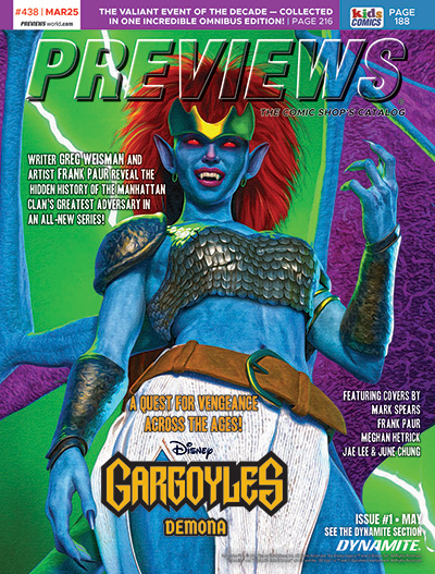 Front Cover - Dynamite Entertainment, Gargoyles: Demona