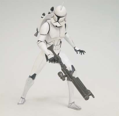 clone trooper statue
