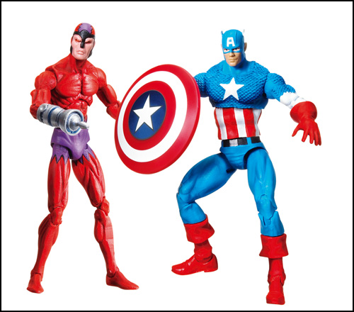 Marvel: Secret Wars 25th Ann. Action Figure 2-Pack Captain America and Klaw