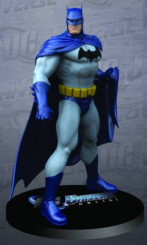 The DC Online: Batman statue, based on Jim Lee's in-game artwork